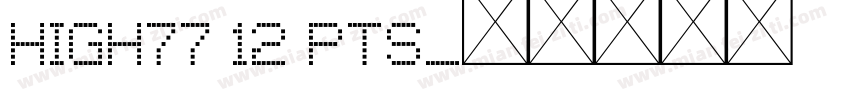 high77 12 pts字体转换